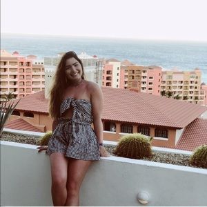 Blue and white summer set